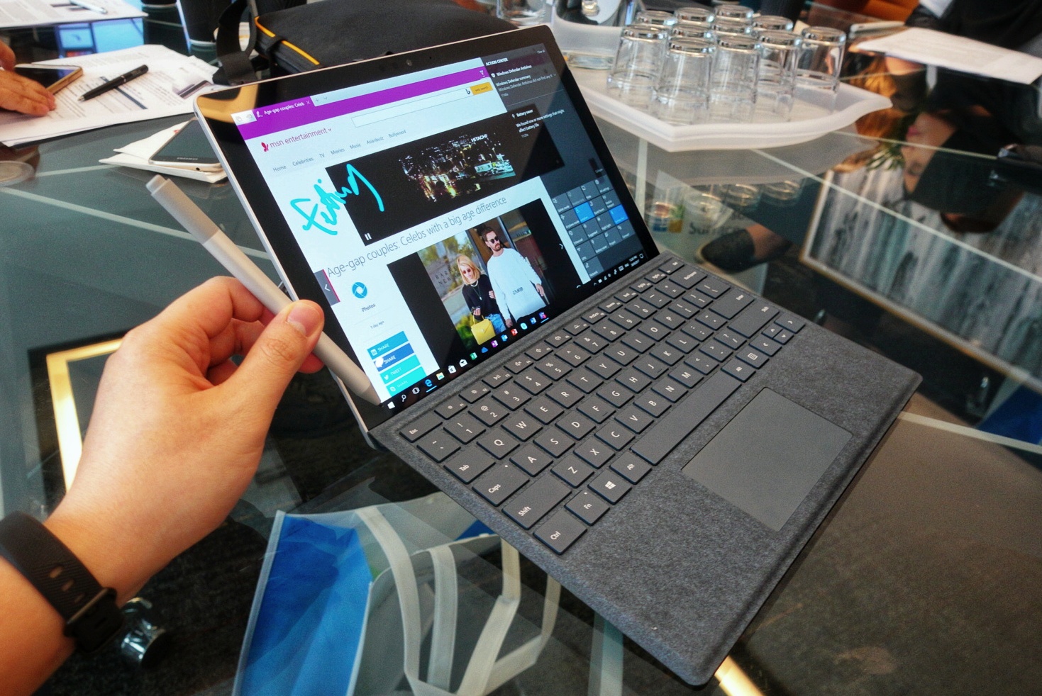 Microsoft&#039;s new Surface Pro emerges