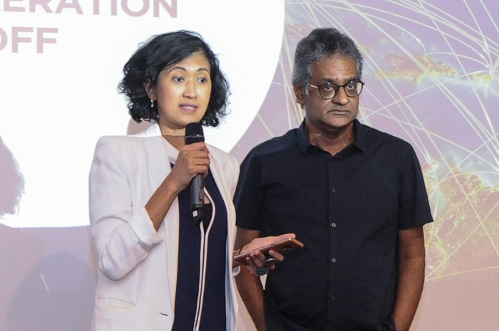 Surina Shukri (left), MDEC chief executive officer and Gopi Ganesalingam, MDEC’s Global Growth Acceleration Division vice president.