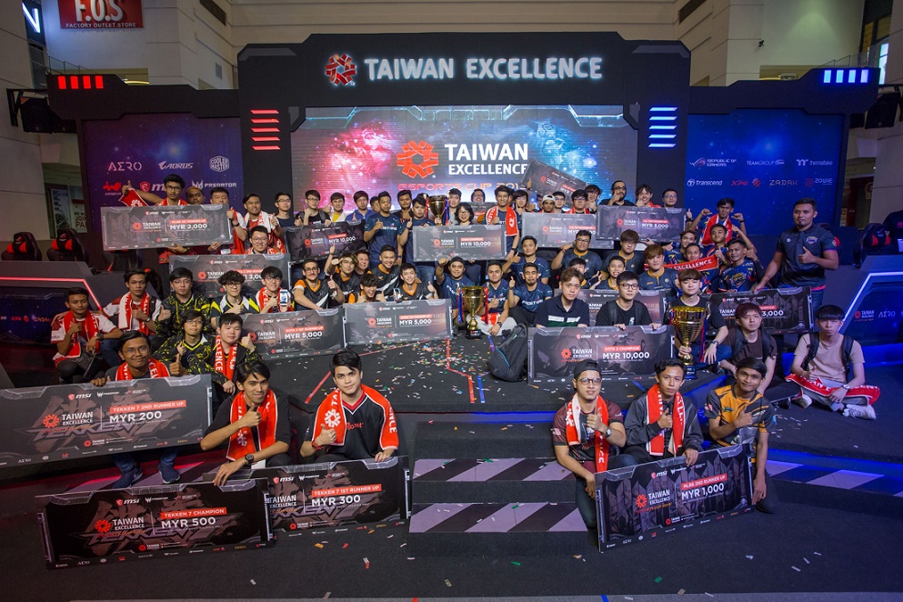 Malaysian champions emerge at Taiwan Excellence E-sports Cup grand finale