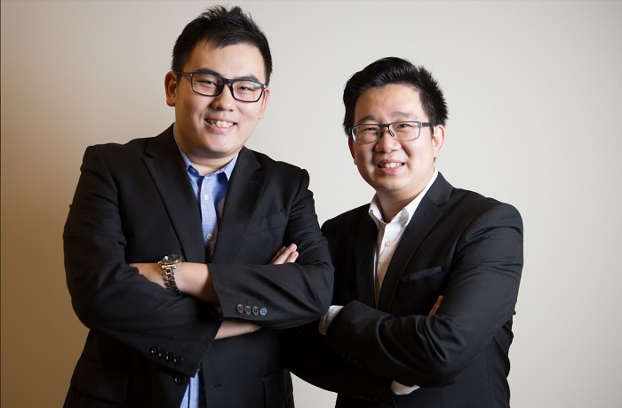 Tommy Yong (L) and Joe Khoo, iStore iSend founders. Tommy is CCO and Joe, CEO.