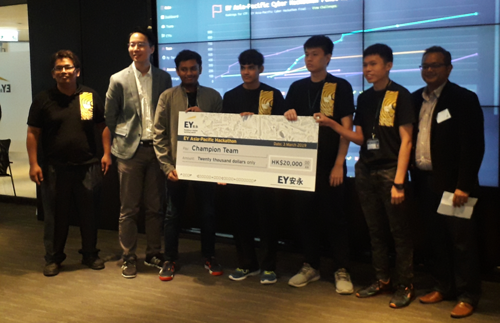 Asia Pacific University team is champion at EY Asia-Pacific Cyber Hackathon 2019