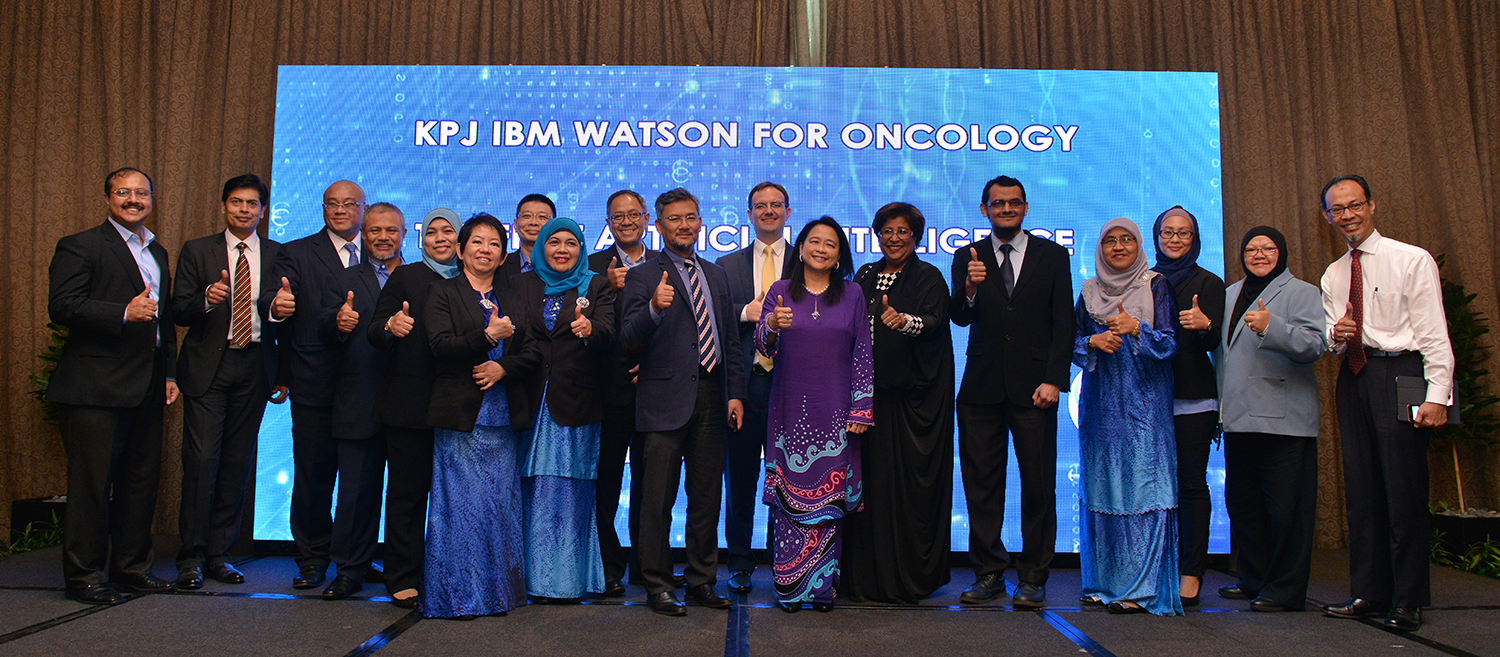 The management teams of KPJ Healthcare and IBM Malaysia