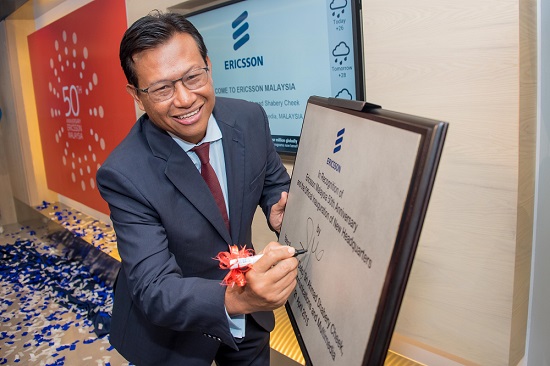 Ericsson celebrates 50 years in Malaysia, launches new office