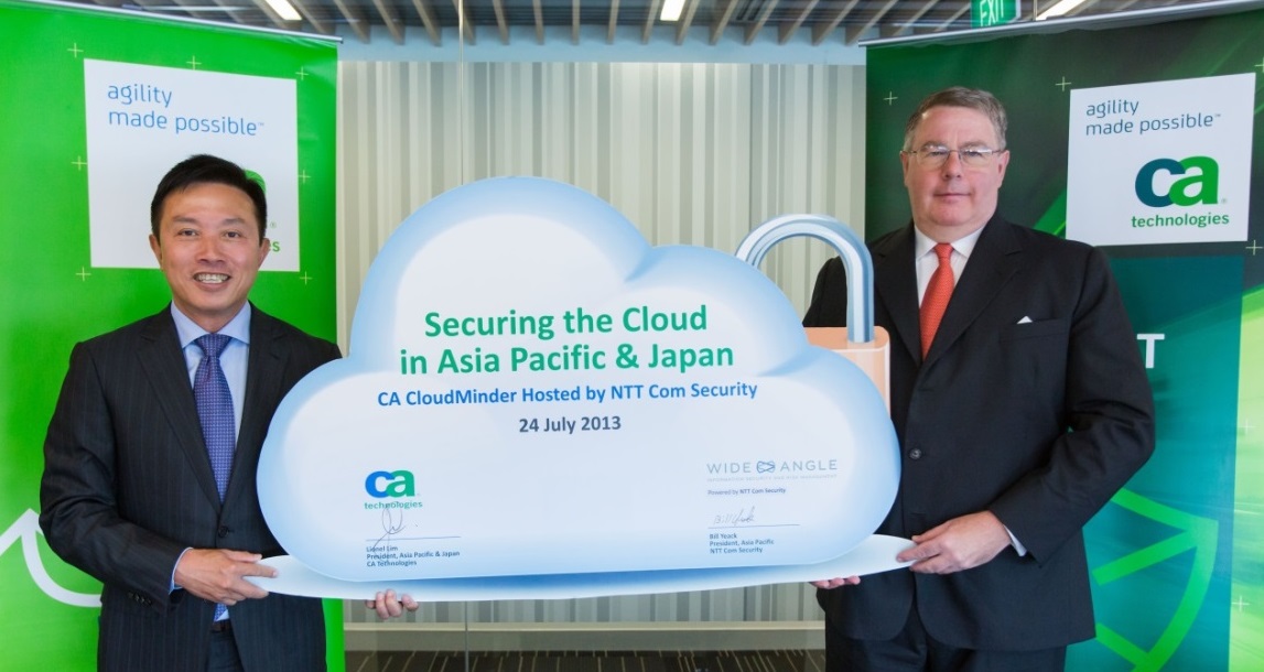 CA Tech and NTT Com Security in identity management partnership for APAC