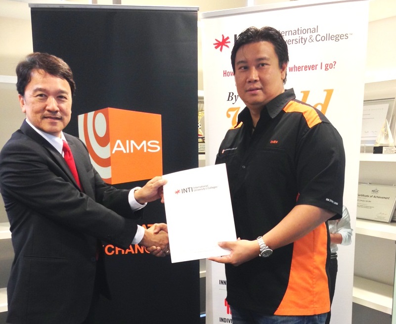 AIMS and INTI to collaborate on industry-relevant curricula