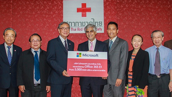 Thai Red Cross Society gets on Office 365 for Nonprofits programme