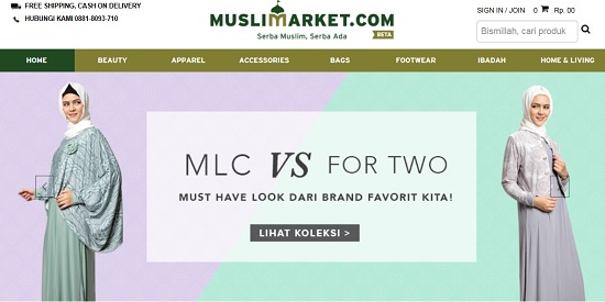 Muslimarket.com tawarkan konsep berbeda