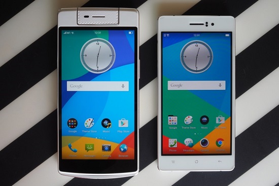 DNA Test: Oppo R5 and N3
