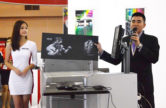Ricoh goes beyond CMYK with new production printer