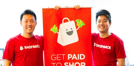 Part of the ShopBack team: Business development head Henry Chan (left) and cofounder and regional operations head Joel Leong.