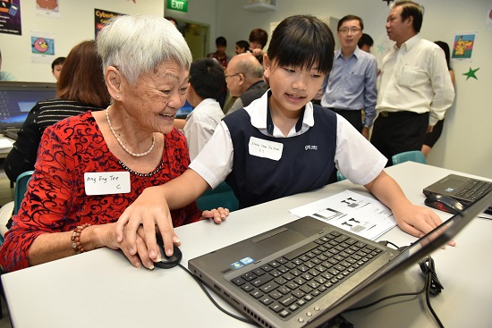 Singapore IT bootcamp for seniors and their grandkids