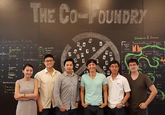 Some of the full-time resource experts at TCF (l-r): Ellen Ng, Jason Mah, Bryan Toh, Michael Yap, Hanyang, and Tan Toi Ngee.