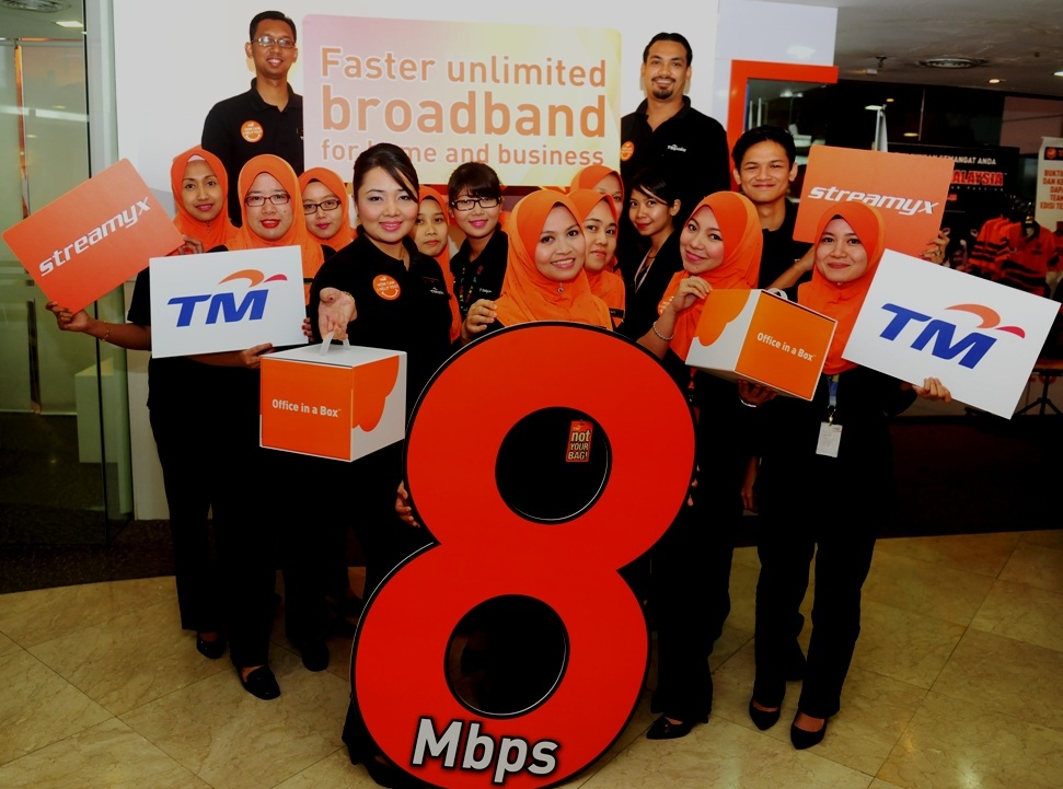 TM introduces 8Mbps Streamyx and business broadband packages