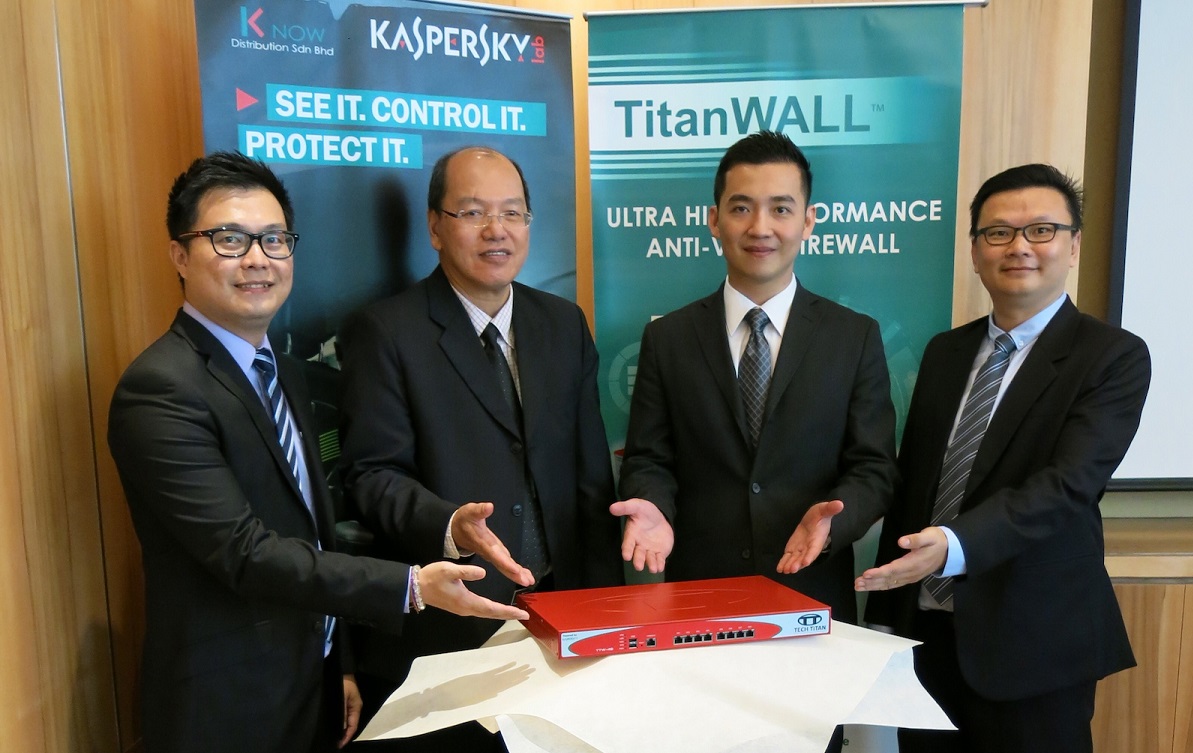 New Kaspersky-powered TitanWALL security appliance rolls out in Malaysia