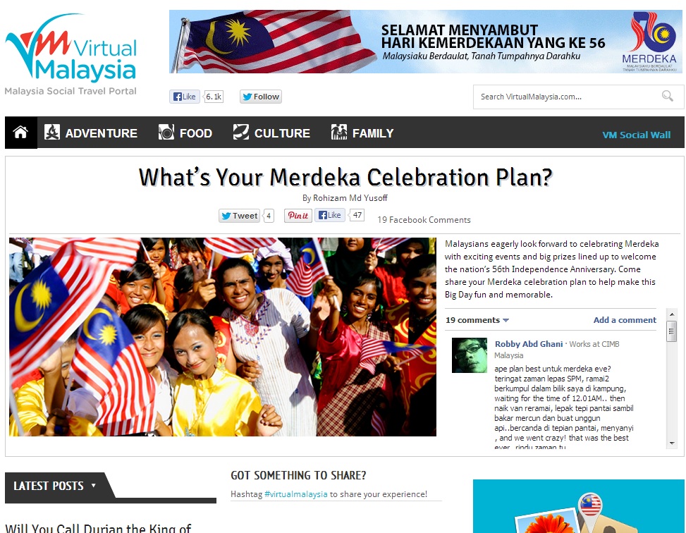 VirtualMalaysia.com morphs into social travel portal