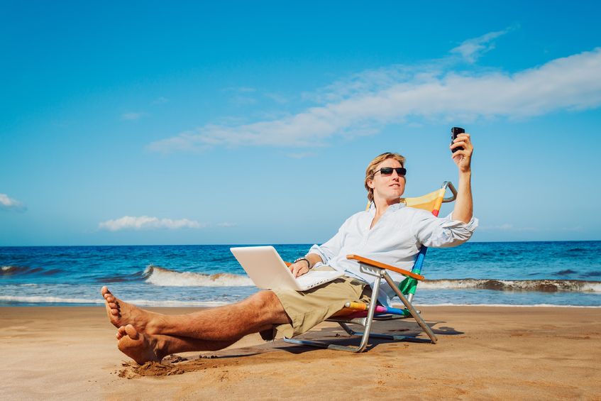 Startups: Taking it to the beach