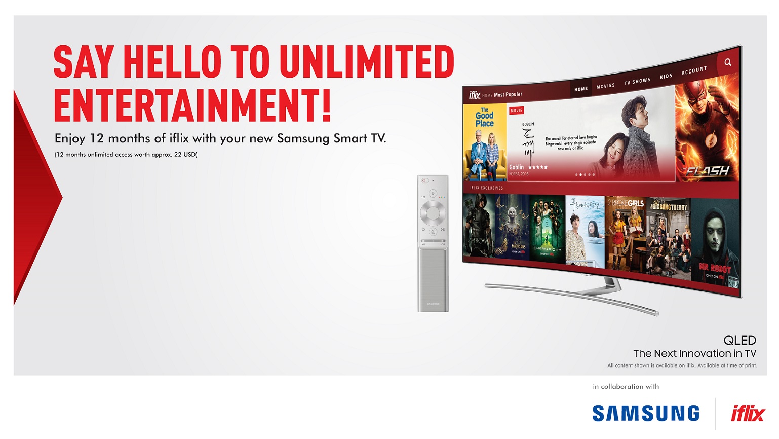 Samsung Southeast Asia &amp; Oceania, iflix team up to enhance TV viewing experience 
