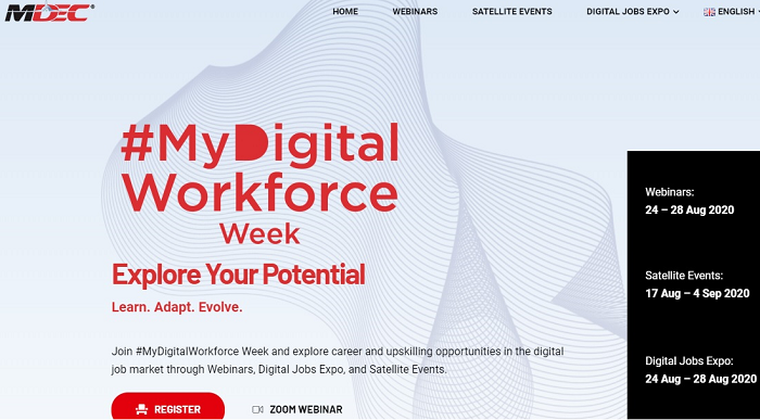 Over 5,000 jobs are available at the Digital Jobs Fair, which is part of the inaugural #MyDigitalWorkforce week.