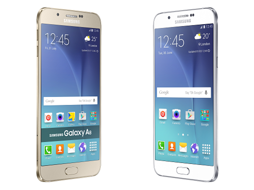 Samsung’s Galaxy A8 sports a slender body with big features
