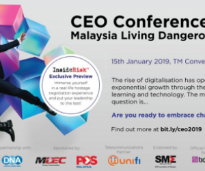 DNA & Leaderonomics bring you CEO Conference: Malaysia Living Dangerously