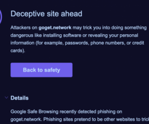 GoGet takes action against phishing scam: Multiple fraudulent websites discovered