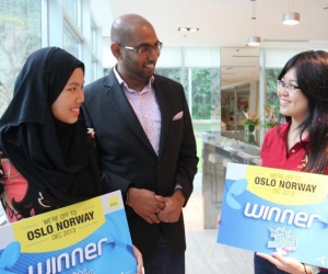 Two Malaysian youth off to Telenor summit, chance to hobnob at Nobel event