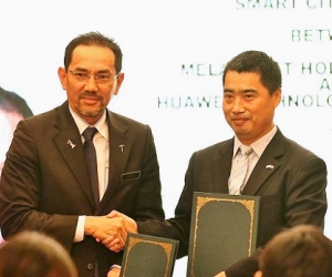 Huawei and Melaka ICT Holding in smart city pact