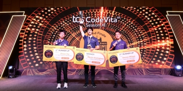 Singaporean student awarded second runner-up at computer programming competition TCS CodeVita 2024
