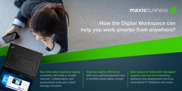 Maxis Digital Workspace, the solution to todayâ€™s shifting work norms