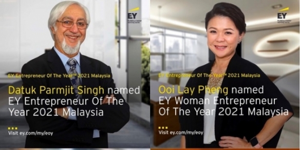 Asia Pacific University's Parmjit Singh named EY Entrepreneur Of The Year 2021 Malaysia