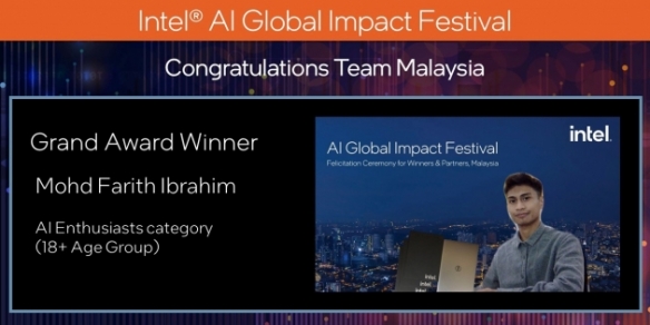 Intel recognises Malaysian students for their AI Innovations