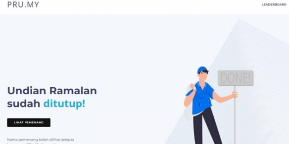 PRU.my attracts 12k users to predict Malaysiaâ€™s 15th general election