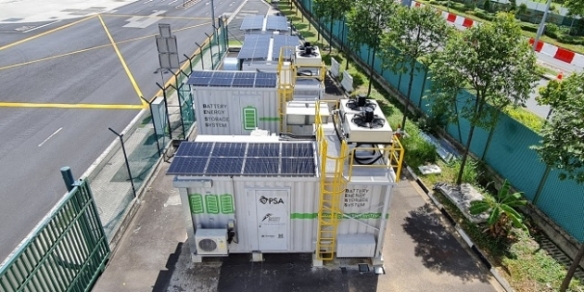Singaporeâ€™s first energy storage system at PSAâ€™s Pasir Panjang terminal