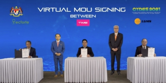 TIME, LGMS, Tecforte ink MoU to develop cybersecurity solutionsÂ 