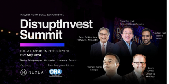 DisruptInvest to gather 1000+ entrepreneurs, investors & corporates to drive startup investments & acquisitions