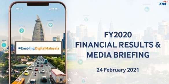 TM reports resilient FY2020 performance, ready to play vital role in supporting MyDigital, 5G rollout Â 