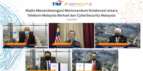 TM, Cybersecurity Malaysia in pact to strengthen nationalÂ cyber security 