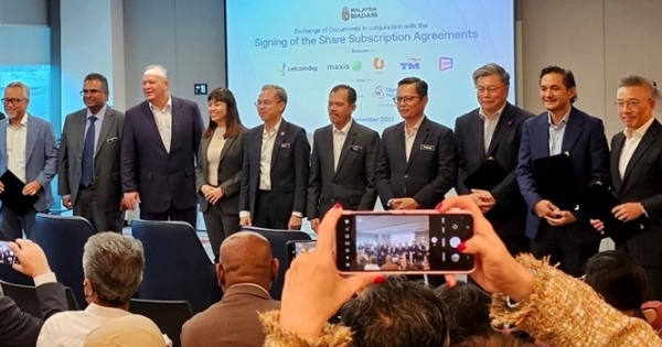Malaysian MNOs execute share subscription agreements with DNB as part of transition to Dual Network model for 5G - Digital News Asia (Picture 1)